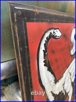 Antique Vintage Old Style Sinclair Gas Oil Sign