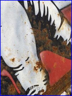 Antique Vintage Old Style Sinclair Gas Oil Sign