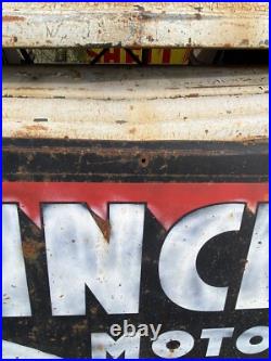 Antique Vintage Old Style Sinclair Gas Oil Sign