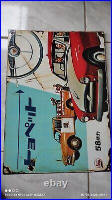 Antique Vintage Old Style Toyoda Toyota Sign Advertising TOYOPET PICKUP