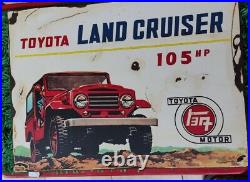 Antique Vintage Old Style Toyoda Toyota Sign toyota Motor logo