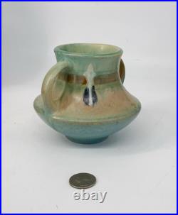 Antique vintage Roseville Montacello vase 555 Arts Crafts style old Monticello