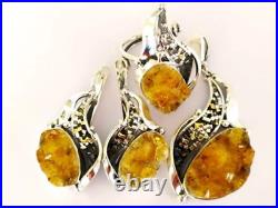 Armenian Spirit Sterling Silver 925 ring earrings pendant vintage old style NEW