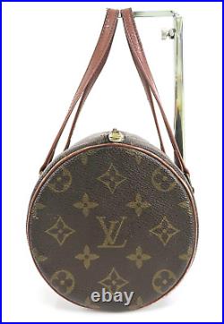 Auth Vintage LOUIS VUITTON Papillon 26 Monogram Hand Bag Purse Old Style #47017
