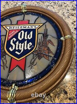 Authentic Vintage Stunning 1980's OLD STYLE Lighted Ships Porthole Beer Sign