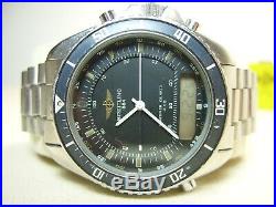 BREITLING PLUTON montre vintage 41mm old watch from 1990's military style