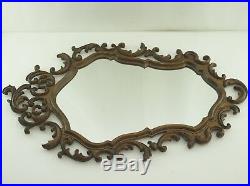 Baroque Mirror Rococo Mirror Wood Wall Mirror Carving Antique Style Old 82 X
