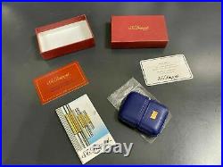 Beautiful new old stock s j dupont lighter case in style of cigar case complete