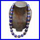 Big-size-Vintage-Venetian-Style-Old-Blue-Chevron-Glass-Beads-Long-Strand-Ch-3-01-qv