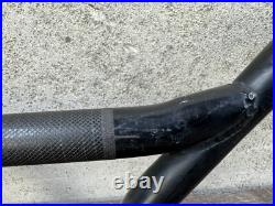 Black Freestyle Handlabars Kneesaver Haro Style Vintage Old School Bmx Black Freestyle Handlabars Kneesaver Haro Style Vintage Old School Bmx