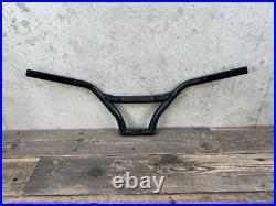 Black Freestyle Handlabars Kneesaver Haro Style Vintage Old School Bmx Black Freestyle Handlabars Kneesaver Haro Style Vintage Old School Bmx