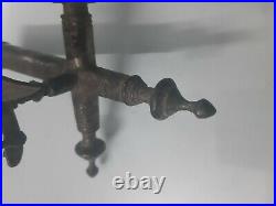 Brass Tap Vintage Spigot Peacock Style Handle Faucet Barrel Rare Decorative Old