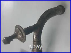 Brass Tap Vintage Spigot Peacock Style Handle Faucet Barrel Rare Decorative Old