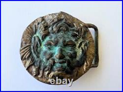Bronze Buckle withPatina. Antique Greek/Roman Style-Perfect Condition-50 Years Old