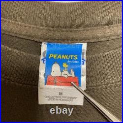 CCEE Vintage Charlie Brown Snoopy Character T-Shirt Old Style Tee
