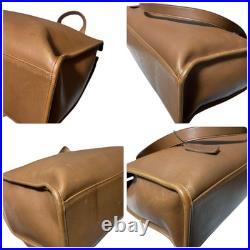 COACH Tote Bag Vintage Old Style 9896 Brown Leather Shoulder Handbag Classic COACH Tote Bag Vintage Old Style 9896 Brown Leather Shoulder Handbag Classic