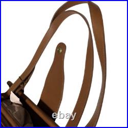 COACH Tote Bag Vintage Old Style 9896 Brown Leather Shoulder Handbag Classic COACH Tote Bag Vintage Old Style 9896 Brown Leather Shoulder Handbag Classic