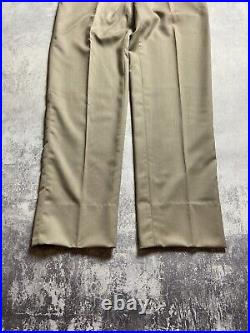 Canali Pure New Wool Vintage Luxury Old Money Classic Pants Trousers Size 52R