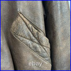 Casablanca Vintage Leather Jacket Indiana Jones Look Old Style