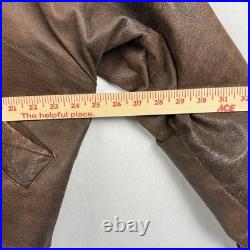 Casablanca Vintage Leather Jacket Indiana Jones Look Old Style