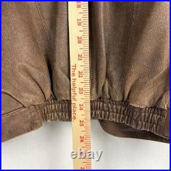 Casablanca Vintage Leather Jacket Indiana Jones Look Old Style