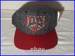 Chicago Bulls Vintage Starter SnapBack Hat Denim Style New Old Stock