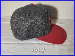 Chicago Bulls Vintage Starter SnapBack Hat Denim Style New Old Stock