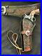 Classic-Old-West-Styles-Double-Revolver-Leather-Holster-Bullet-Belt-vintage-01-ct