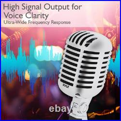 Classic Retro Dynamic Vocal Microphone Old Vintage Style Unidirectional Cardio