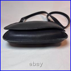 Coach 9135 Vintage Black Leather Shoulder Bag USA Made Classic Old Style