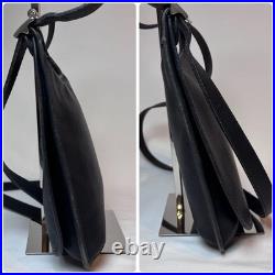 Coach 9135 Vintage Black Leather Shoulder Bag USA Made Classic Old Style