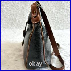 Coach Authentic Vintage Leather Shoulder Bag Turnlock Old Style Classic