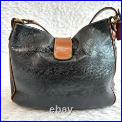 Coach Authentic Vintage Leather Shoulder Bag Turnlock Old Style Classic