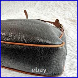 Coach Authentic Vintage Leather Shoulder Bag Turnlock Old Style Classic