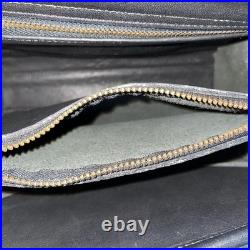 Coach Vintage Black Leather Handbag Rare Old Style Near Mint Condition