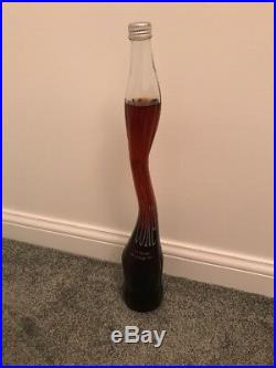 Coke Bottle Old Style Bottle with a Twist. Coca Cola Vintage Bottle