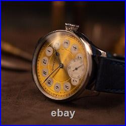 Comet watch, mens swiss watch, exclusive wristwatch, antique mechanical watch, old