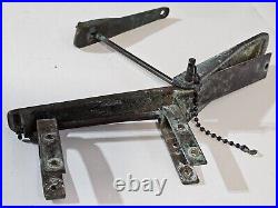 Complete Vintage Old Style Sunfish Sailboat Bronze Rudder Mounting Assembly