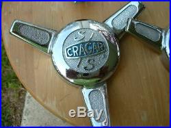 Cragar S/S Spinner Center Cap Mag Wheel Chevy Camaro Chevelle Pontiac GTO