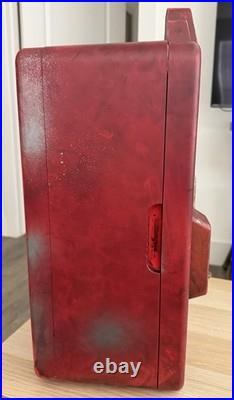 Custom Fallout Nuka-Cola Wasteland Weathered Mini Fridge (Working)