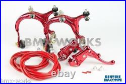 DIA-COMPE MX121 / Tech 3 Brake Lever Set For BMX - Silver Aluminum Caliper/Cantilever
