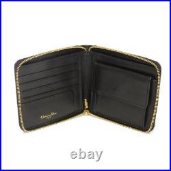 Dior Cannage Zip Wallet wallet Old-style Zip Around Vintage Old CD logo ch