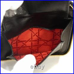 Dior Cannage Zip Wallet wallet Old-style Zip Around Vintage Old CD logo ch