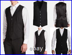 Dolce & Gabbana Waistcoat Formal Dress Suit Vest Gilet Dress Wool Vest'Jacket