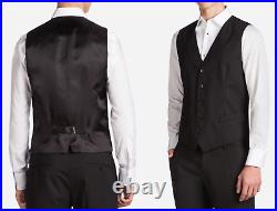 Dolce & Gabbana Waistcoat Formal Dress Suit Vest Gilet Dress Wool Vest Jacket