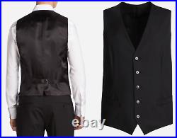 Dolce & Gabbana Waistcoat Formal Dress Suit Vest Gilet Dress Wool Vest'Jacket