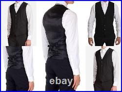 Dolce Gabbana Waistcoat Formal Dress Suit Vest Gilet Dress Wool Vest Jacket