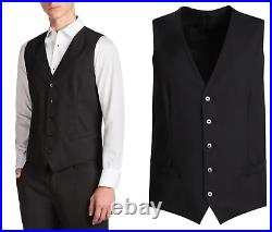 Dolce Gabbana Waistcoat Formal Dress Suit Vest Gilet Dress Wool Vest Jacket