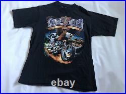 Doobie Brothers Vintage T shirt Made in USA Tag 1993 Harley Motorcycle style OLD
