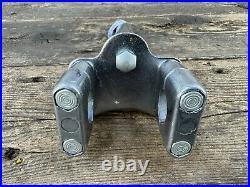 Double Clamp Bmx Stem Neck For 7/8 Bars Vintage Old School Mongoose Style